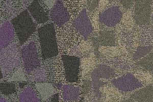 Ковровая плитка Interface Collection Human Connections Stone Course 8343008 Purple stone фото  | FLOORDEALER